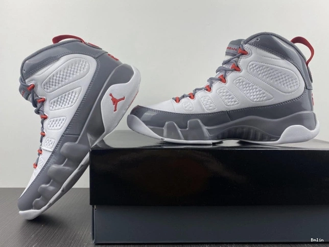 Bmlin Shoes Fire Red Jordan CT8019-162 Air 9 0709